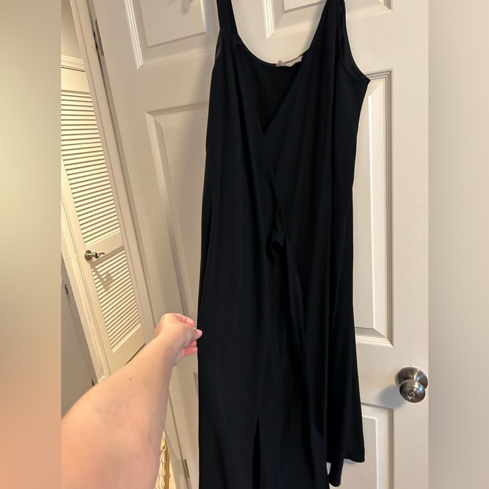 Everlane maxi wrap dress
